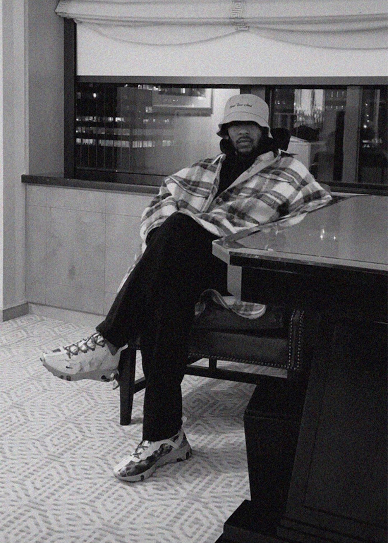 nike react element 55 kendrick lamar on feet